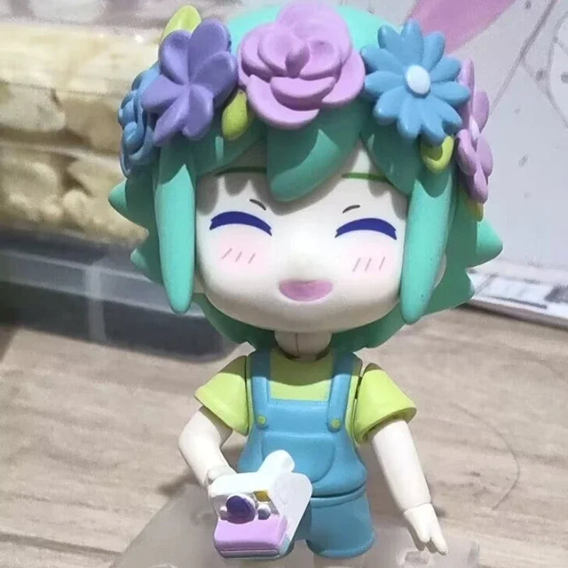 ChibiCraft Anime Figur | PVC Actionfigur Basil | Kawaii Anime Sammlerfigur in Box | Niedliches Modellspielzeug für Fans