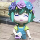 ChibiCraft Anime Figur | PVC Actionfigur Basil | Kawaii Anime Sammlerfigur in Box | Niedliches Modellspielzeug für Fans