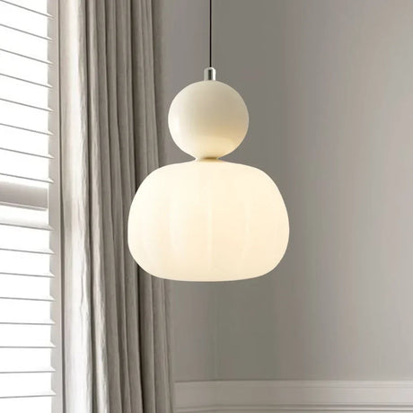 LumiDeco Creme Art Deco Pendelleuchte | Elegantes Design | Hochwertige Beleuchtung | Stilvolle Innenräume