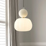LumiDeco Creme Art Deco Pendelleuchte | Elegantes Design | Hochwertige Beleuchtung | Stilvolle Innenräume