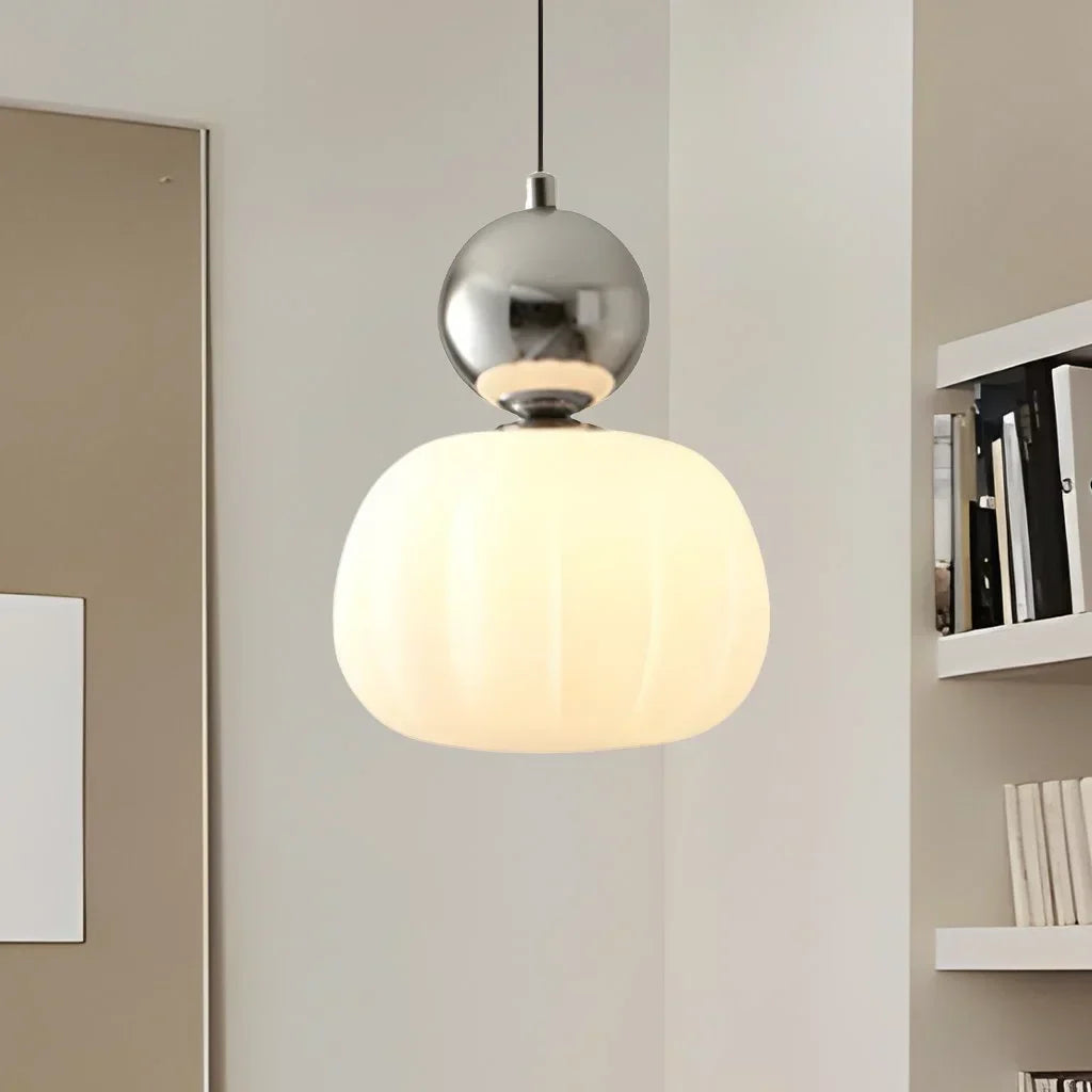 LumiDeco Creme Art Deco Pendelleuchte | Elegantes Design | Hochwertige Beleuchtung | Stilvolle Innenräume