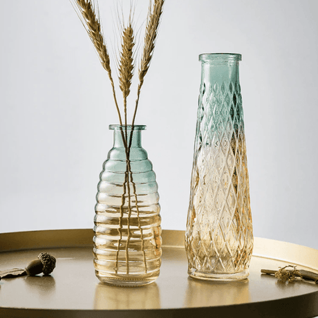Gradivo Gradient Glasflaschen-Vasen | Modernes Design | Stilvolle Wohnaccessoires