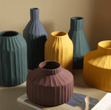 Isabellia Strukturierte Keramik-Töpfe | Modernes Design | Dekoration für Pflanzen & Blumen | In verschiedenen Farben