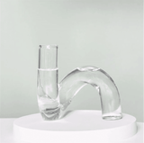 LoopSphere Hydroponik Vase im Kreisdesign | Modernes Pflanzgefäß | Minimalistische Dekoration | Für Zuhause oder Büro