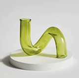 LoopSphere Hydroponik Vase im Kreisdesign | Modernes Pflanzgefäß | Minimalistische Dekoration | Für Zuhause oder Büro