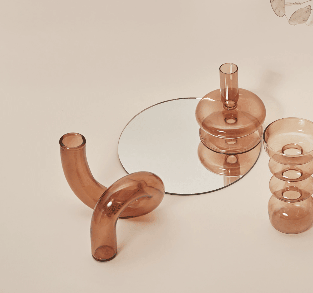 LoopSphere Hydroponik Vase im Kreisdesign | Modernes Pflanzgefäß | Minimalistische Dekoration | Für Zuhause oder Büro
