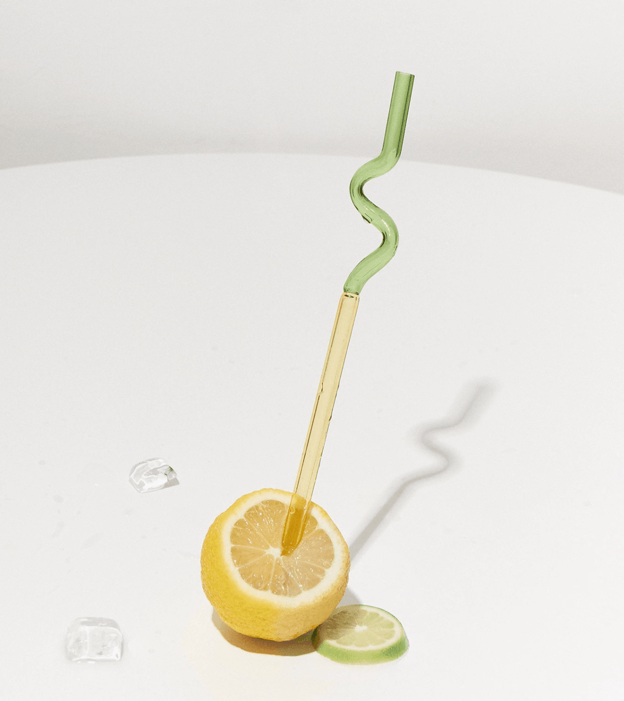 GlassLuxe Twist Glasstrohhalm Set | Bunte Trinkhalme | Nachhaltig & Wiederverwendbar | Für Cocktails & Smoothies
