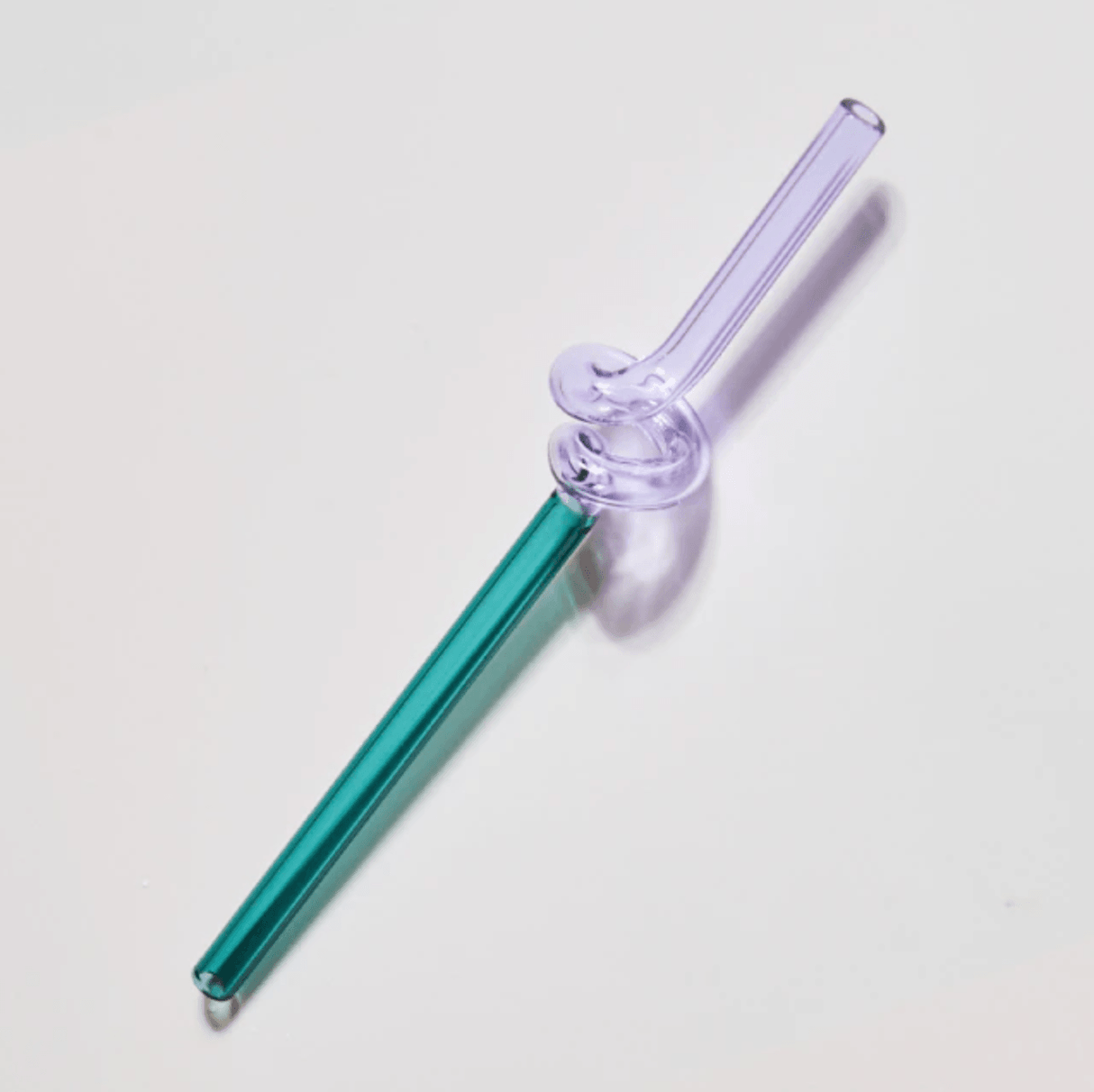 GlassLuxe Twist Glasstrohhalm Set | Bunte Trinkhalme | Nachhaltig & Wiederverwendbar | Für Cocktails & Smoothies