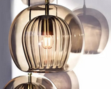GlassBeam Moderne Pendelleuchte aus Glas | LED Hängeleuchte | Elegantes Design für Zuhause & Büro