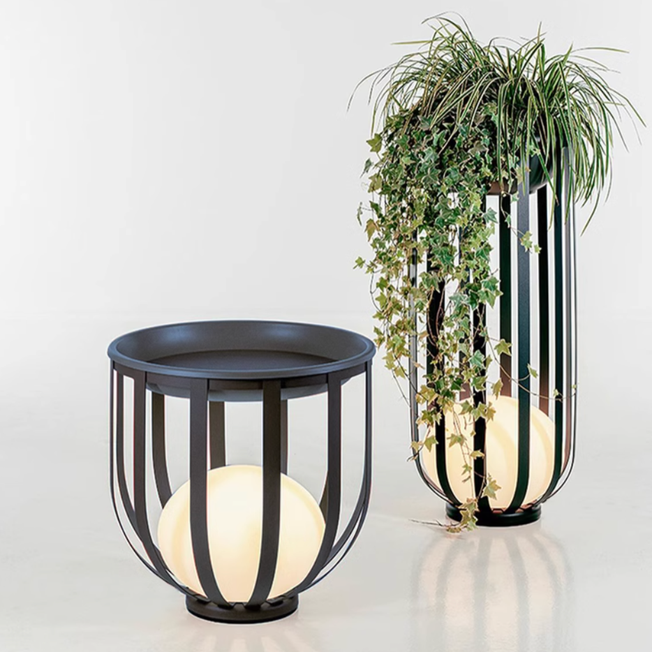 SunBloom™ Solar Blumenständer Lampe | LED Pflanzentopf Beleuchtung | Wasserdichte Garten Deko