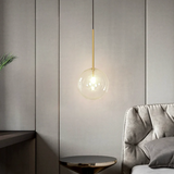 CrystalHollow Glas Pendelleuchte | Elegantes Design | Dimmbares Licht | Stilvolle Beleuchtung für Zuhause