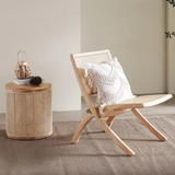 EcoHaven Holz Beistelltisch mit Stauraum | Stilvoller und Funktionaler Wohnzimmertisch | Skandinavisches Design