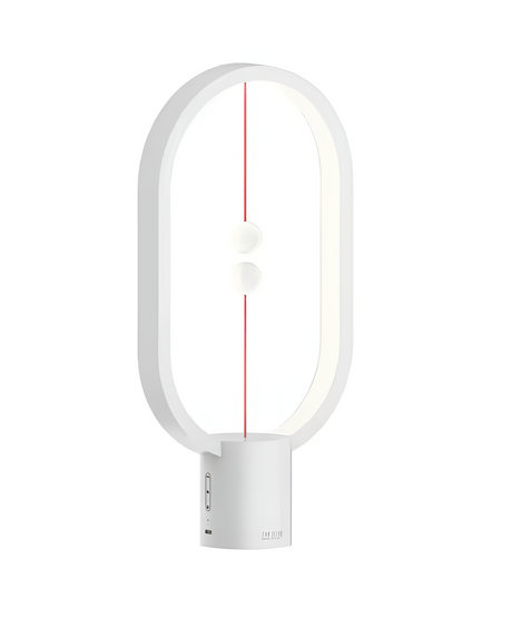 MagnoLume Magnetische LED Tischlampe | Innovatives Design | Dimmbar | Kabellos | Stimmungslicht für Zuhause