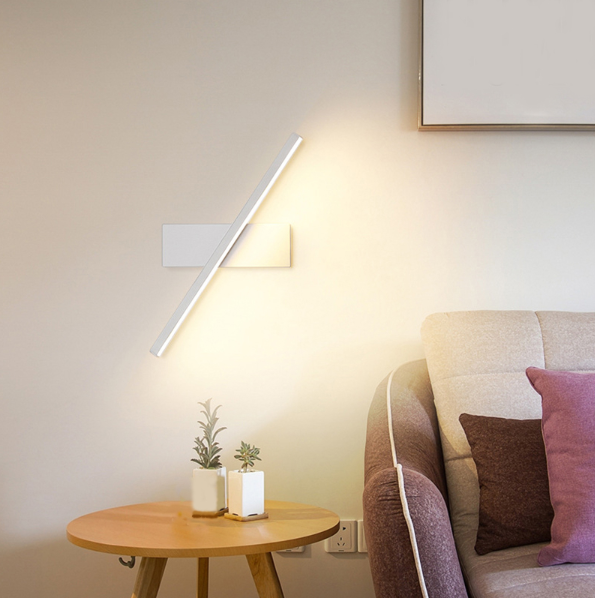 LumaTwist Drehbare Schlafzimmer-Wandleuchte | Modernes LED-Design | Verstellbar | Stimmungslicht
