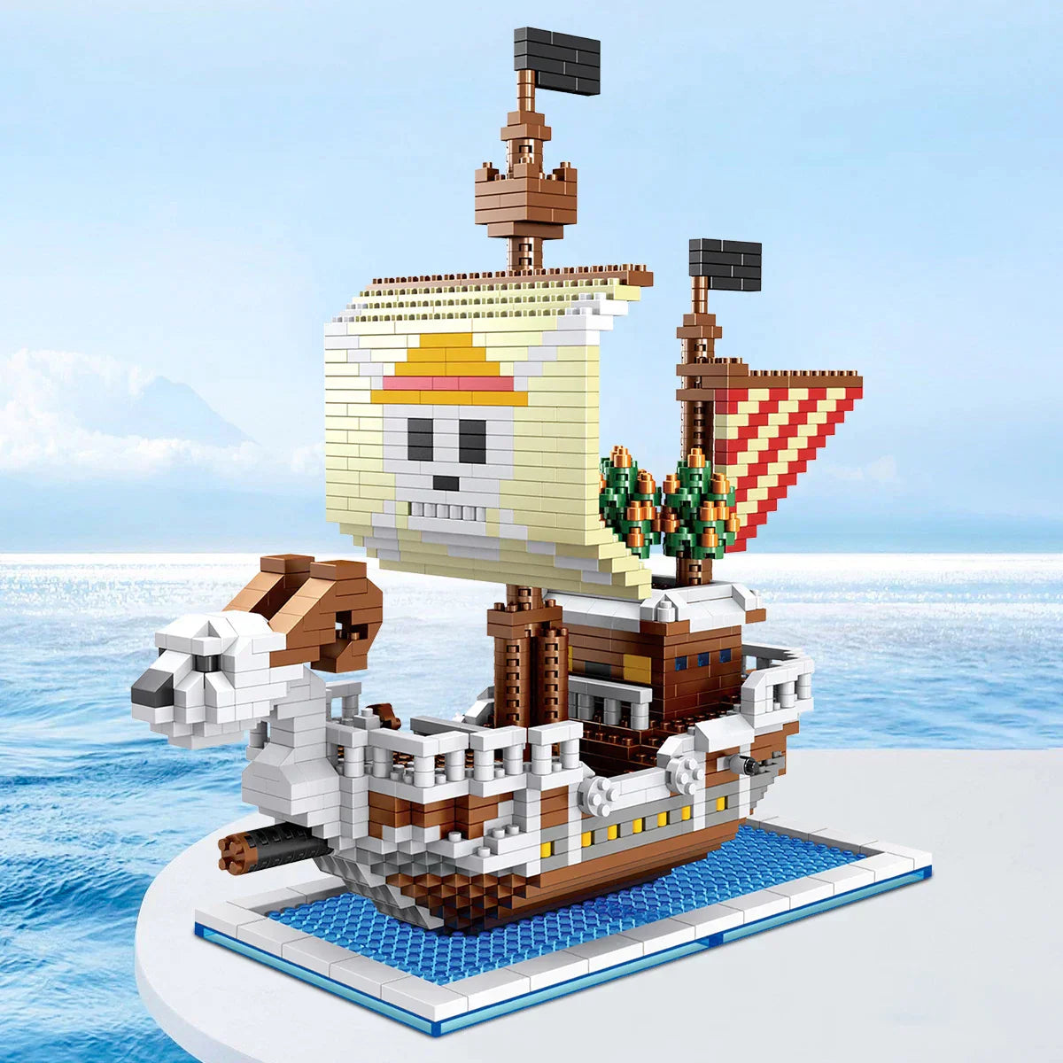 ShipMaster DIY Piratenschiff Bausteine | Spielzeug für Kinder | Bildungsspielzeug & Dekoration | Geschenkidee