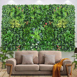EverBloom Künstliche Pflanzenwand | Vertikaler Garten | Pflegeleichte Deko | Grüne Oase für Zuhause