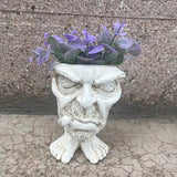 FunnyFace Charakter Pflanzentöpfe | Lustige Blumentöpfe mit Persönlichkeit | Indoor & Outdoor Deko