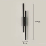 LumiStrip Moderne LED Wandlampe | Minimalistisches Design | Längliches Streifenlicht | Dimmbar & Energieeffizient