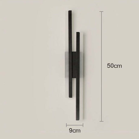 LumiStrip Moderne LED Wandlampe | Minimalistisches Design | Längliches Streifenlicht | Dimmbar & Energieeffizient