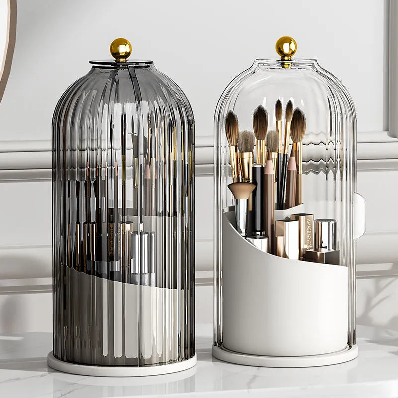 BeautySpin Rotierender Acryl Kosmetik-Organizer | Platzsparender Makeup Organizer | 360° Drehung | Kosmetik Aufbewahrung