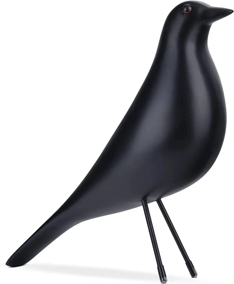 DecoBird Moderne Vogelstatue aus Kunstharz | Elegante Garten- und Wohnraumdekoration | Zeitloses Design | Wetterfest