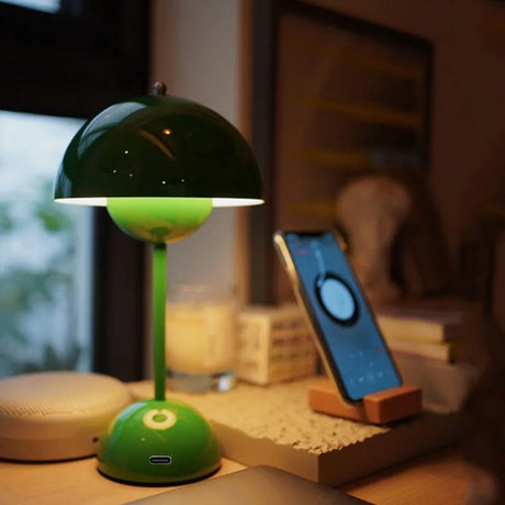 LumoBloom Verstellbare LED Tischlampe | Wiederaufladbar | Dimmbar | Dekorative Designleuchte für Zuhause & Büro
