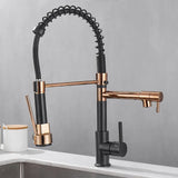 FlowSelect Wasserhahn mit Doppel-Auslauf | Modernes Design | Multifunktionaler Küchenarmatur | Hochwertige Materialien
