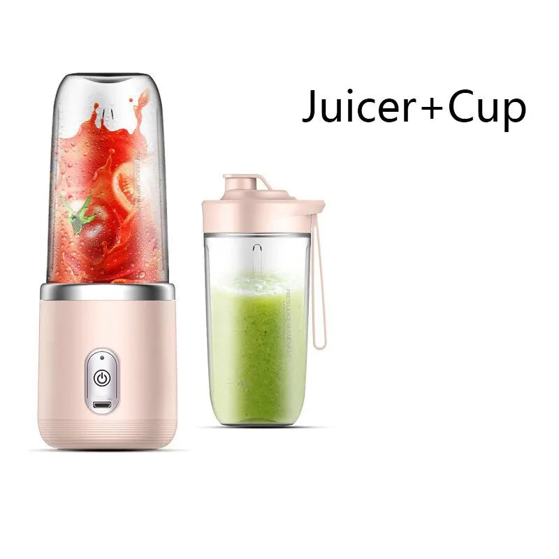 JuiceMate Tragbarer Entsafter | Kompakter Mixer | Frische Säfte überall | Sportbecher inklusive