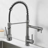 FlowSelect Wasserhahn mit Doppel-Auslauf | Modernes Design | Multifunktionaler Küchenarmatur | Hochwertige Materialien