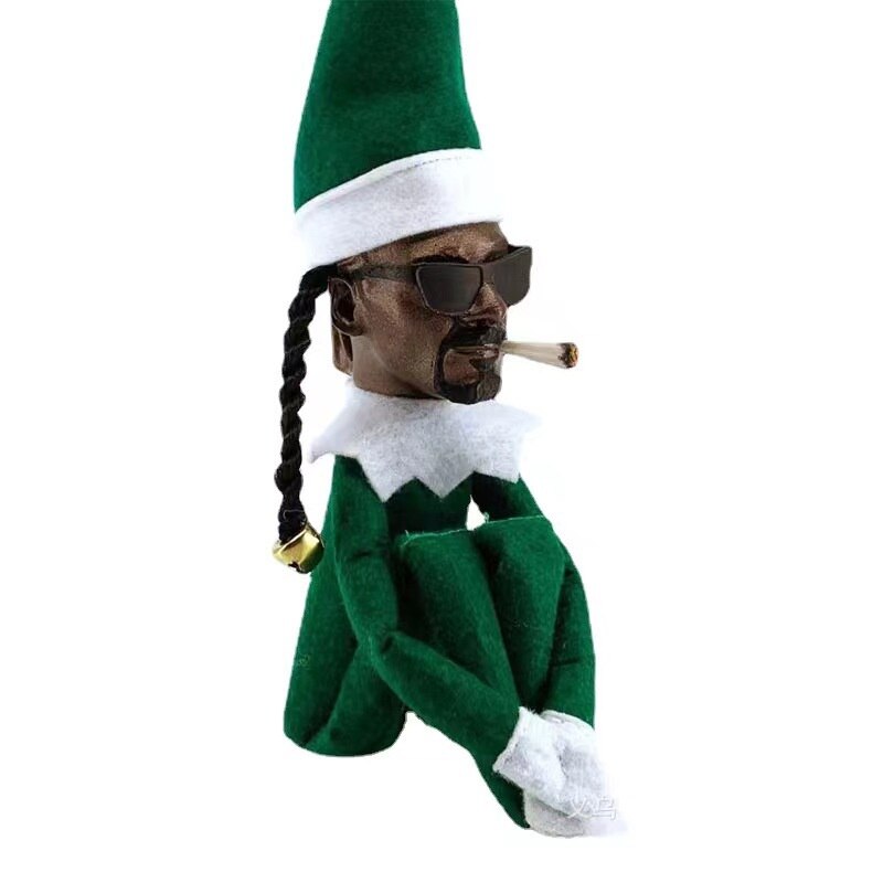 ElfBuddy Kreative Weihnachtselfenpuppe | Deko für Zuhause | Lustiges Geschenkspielzeug für Weihnachten