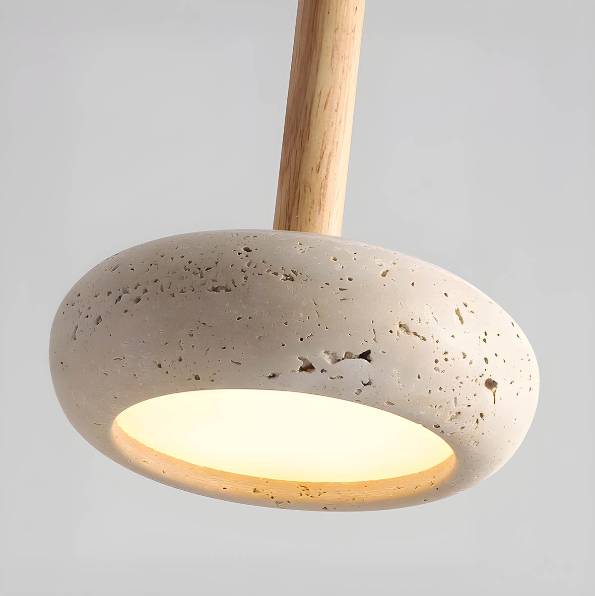 LuxeStone Pendelleuchte aus Naturstein | Elegantes Design | Perfekt für Wohnzimmer & Esszimmer | LED-kompatibel