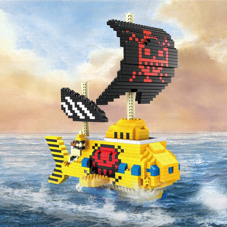 ShipMaster DIY Piratenschiff Bausteine | Spielzeug für Kinder | Bildungsspielzeug & Dekoration | Geschenkidee