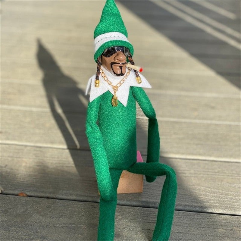 ElfBuddy Kreative Weihnachtselfenpuppe | Deko für Zuhause | Lustiges Geschenkspielzeug für Weihnachten