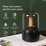 VaporaLuxe Retro Aroma Diffuser | USB Luftbefeuchter für ätherische Öle | Mit Nachtlicht | Für Zuhause & Büro