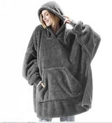 SnugCover Fleece-Deckenpullover | Kuschelig & Bequem | Perfekt für Zuhause & Unterwegs | In vielen Farben erhältlich