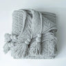 HeartKnit Kuscheldecke aus Chenille | Strickdesign | Für Bett & Sofa | Weich & Gemütlich
