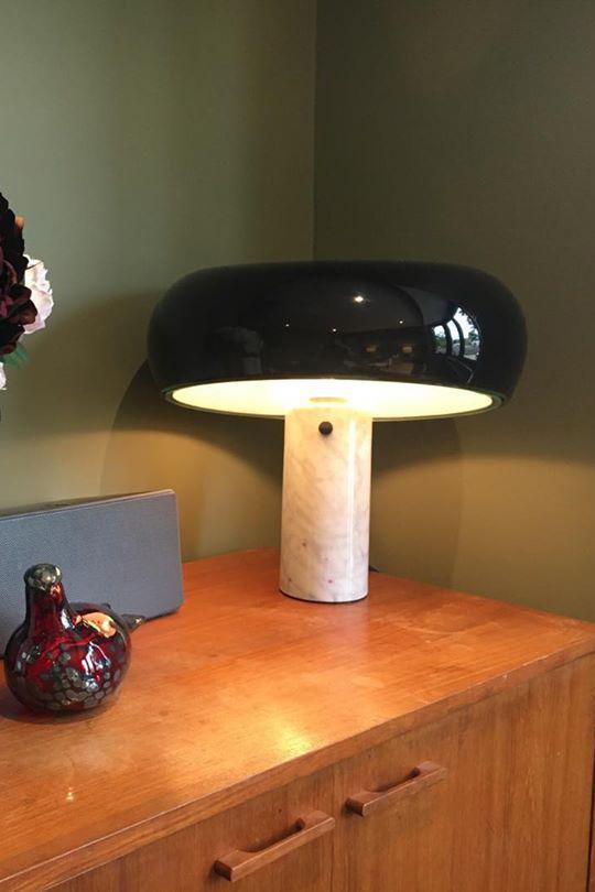 MarbleGlow Design Tischlampe | Marmor-Dekoration | LED-Licht | Elegante Beleuchtung für Zuhause