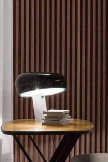 MarbleGlow Design Tischlampe | Marmor-Dekoration | LED-Licht | Elegante Beleuchtung für Zuhause