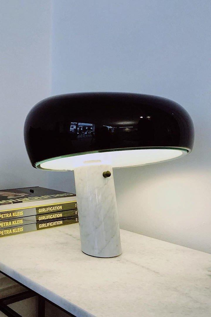 MarbleGlow Design Tischlampe | Marmor-Dekoration | LED-Licht | Elegante Beleuchtung für Zuhause