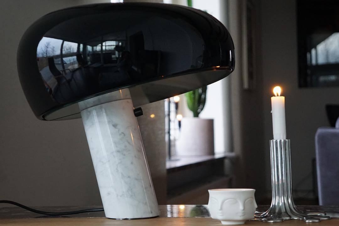 MarbleGlow Design Tischlampe | Marmor-Dekoration | LED-Licht | Elegante Beleuchtung für Zuhause