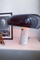 MarbleGlow Design Tischlampe | Marmor-Dekoration | LED-Licht | Elegante Beleuchtung für Zuhause