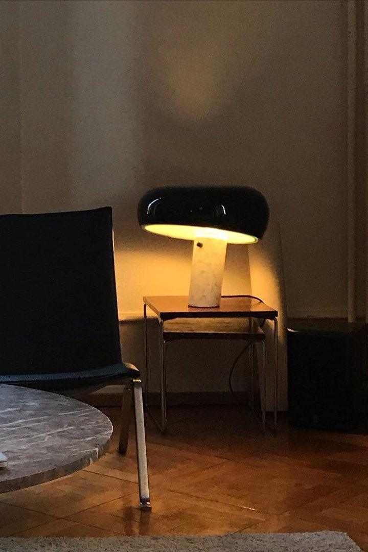 MarbleGlow Design Tischlampe | Marmor-Dekoration | LED-Licht | Elegante Beleuchtung für Zuhause