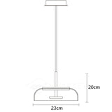 LunaVibe Messing Pendelleuchte | Moderne Hängelampe | Dimmbares Licht | Zeitloses Design