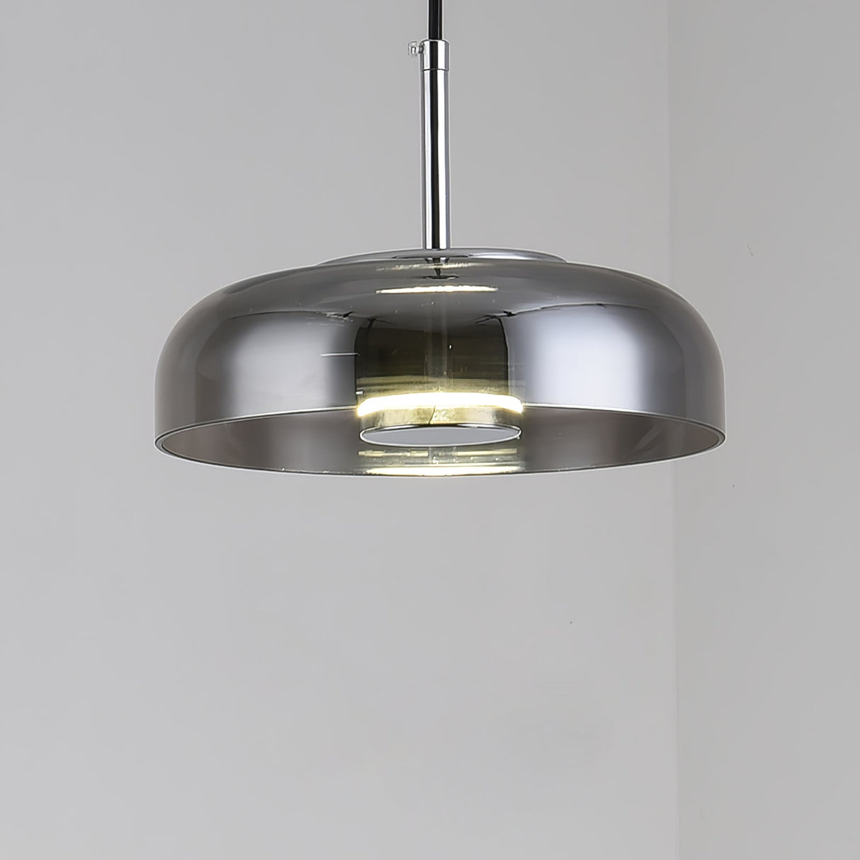 LunaVibe Messing Pendelleuchte | Moderne Hängelampe | Dimmbares Licht | Zeitloses Design