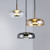 LunaVibe Messing Pendelleuchte | Moderne Hängelampe | Dimmbares Licht | Zeitloses Design