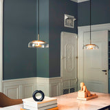 LunaVibe Messing Pendelleuchte | Moderne Hängelampe | Dimmbares Licht | Zeitloses Design