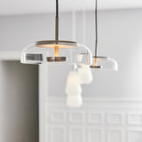 LunaVibe Messing Pendelleuchte | Moderne Hängelampe | Dimmbares Licht | Zeitloses Design