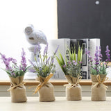 MagnaBloom Kompakte Magnetpflanzen | Dekorative Kunstpflanzen | Weiß, Lavendel & Foliage | Wand- und Kühlschrankdeko
