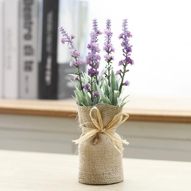MagnaBloom Kompakte Magnetpflanzen | Dekorative Kunstpflanzen | Weiß, Lavendel & Foliage | Wand- und Kühlschrankdeko