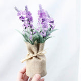 MagnaBloom Kompakte Magnetpflanzen | Dekorative Kunstpflanzen | Weiß, Lavendel & Foliage | Wand- und Kühlschrankdeko